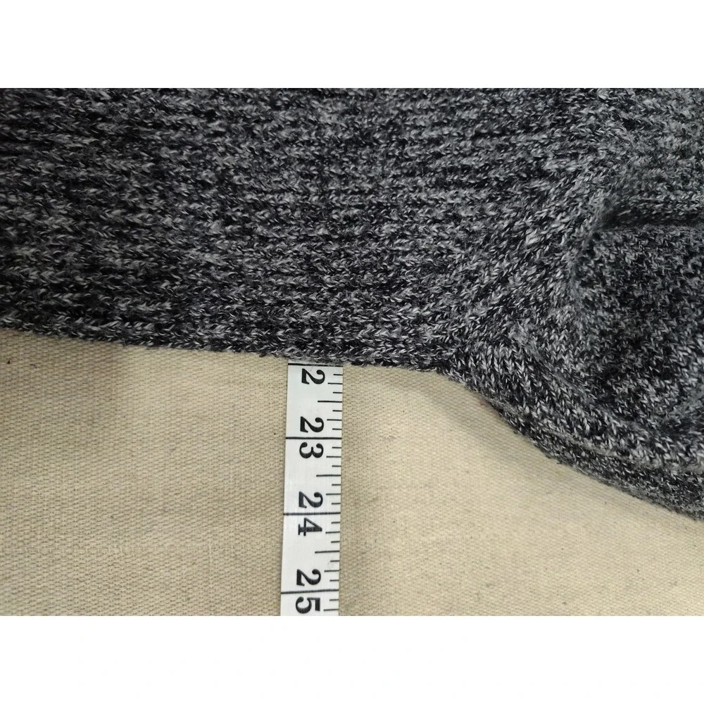 Old Navy Mens Gray Marled Shawl Collar Button Pullover Sweater Large‎ 1854